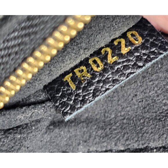 LOUIS VUITTON Vavin PM Black Monogram Empreinte Leather Chain Bag Shoulder EUC - Picture 9 of 16